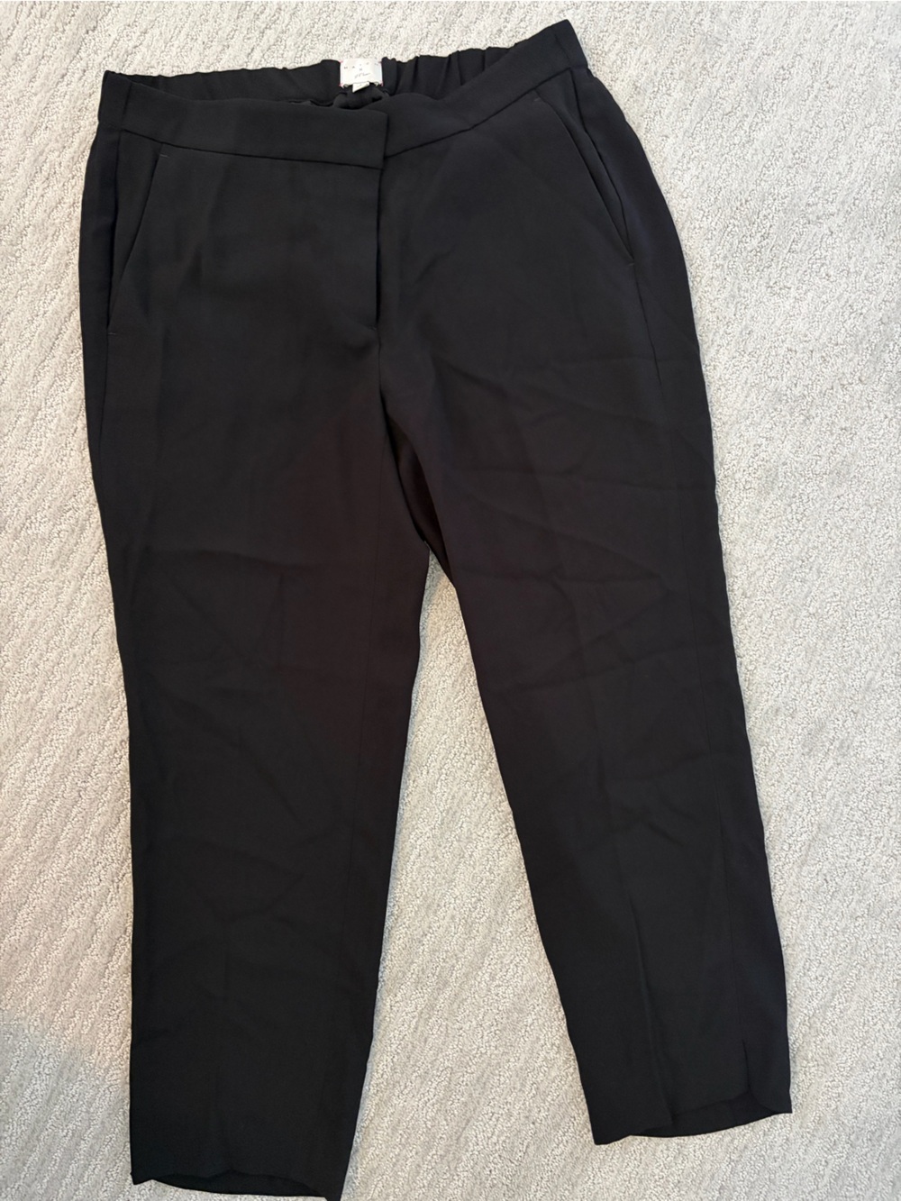 J.Crew x Hatch Maternity Black Women's Tailored Pants
